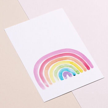 Regenboog ansichtkaart