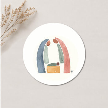 Jozef & Maria sticker